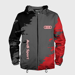 Мужская ветровка Audi sport grunge