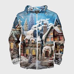 Мужская ветровка Северное сияние торжества