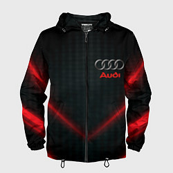 Мужская ветровка Audi stripes neon