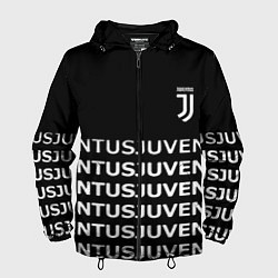 Мужская ветровка Juventus pattern fc club steel