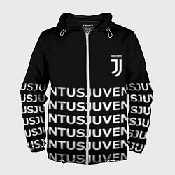 Мужская ветровка Juventus pattern fc club steel