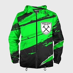 Мужская ветровка West Ham sport green