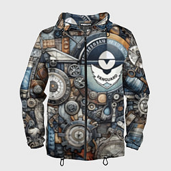 Мужская ветровка Механистический паттерн - авангард нейросеть
