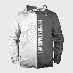 Мужская ветровка Hippopotamus art