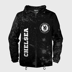 Мужская ветровка Chelsea sport на темном фоне вертикально