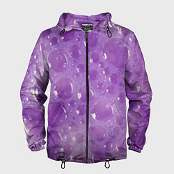 Мужская ветровка Фиолетовая пена