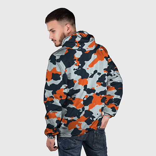 Мужская ветровка Камуфляж из игры counter strike / 3D-Белый – фото 4