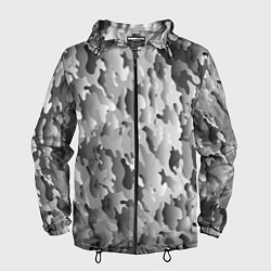 Мужская ветровка Монохромный камуфляж