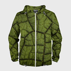 Ветровка с капюшоном мужская Микромир, цвет: 3D-белый