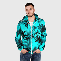 Ветровка с капюшоном мужская GTA костюм Томми, цвет: 3D-белый — фото 2