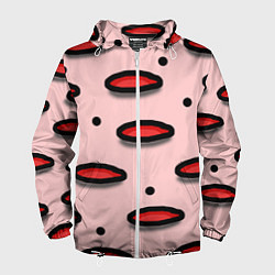 Мужская ветровка Круги маркер - паттерн