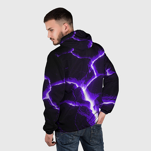 Мужская ветровка The rift / 3D-Белый – фото 4