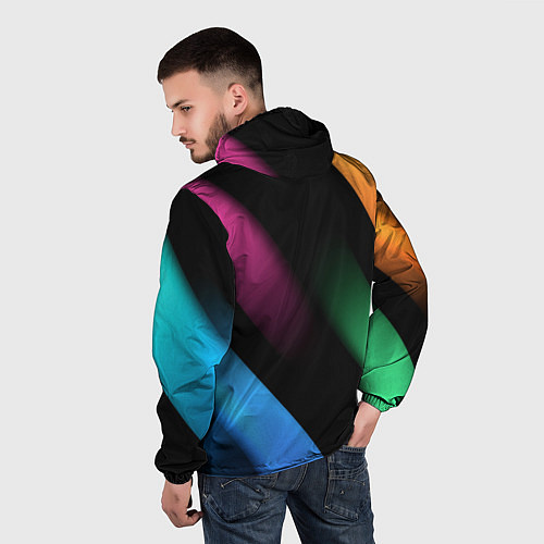 Мужская ветровка Multicoloured / 3D-Белый – фото 4