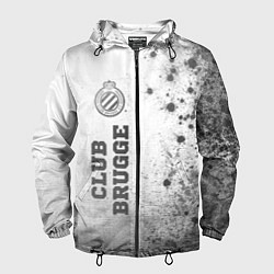 Мужская ветровка Club Brugge - white gradient по-вертикали