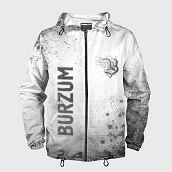 Мужская ветровка Burzum - white gradient вертикально