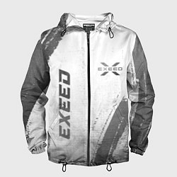 Мужская ветровка Exeed - white gradient вертикально