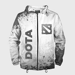 Мужская ветровка Dota - white gradient вертикально