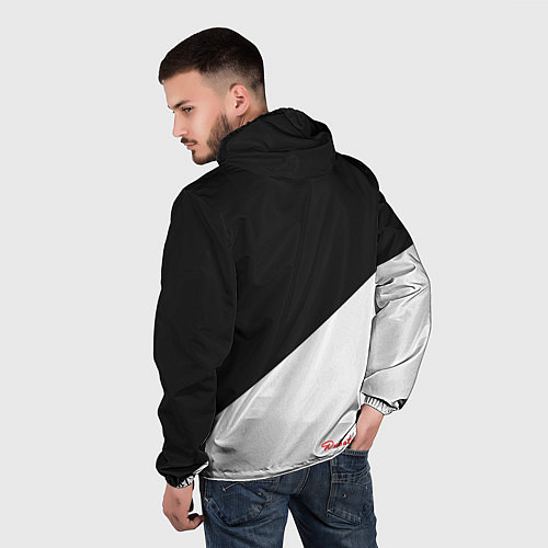 Мужская ветровка Ducati Racer / 3D-Белый – фото 4