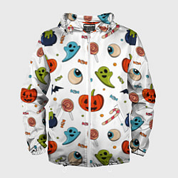 Мужская ветровка Halloween pumpkin show