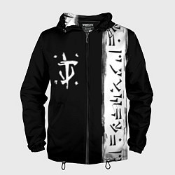 Мужская ветровка Doom символы марса