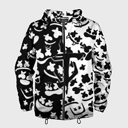 Мужская ветровка Doom x Marshmello pattern
