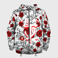 Мужская ветровка Doom розы