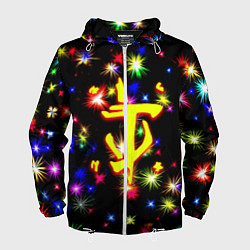 Мужская ветровка Doom новогодние искры