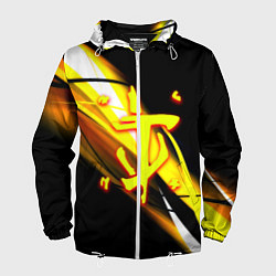 Мужская ветровка Doom геометрия из полос