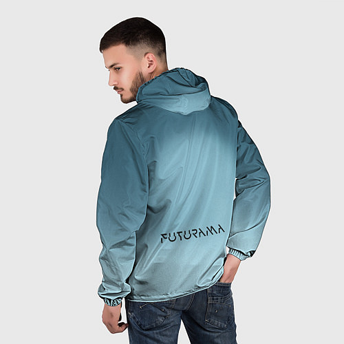 Мужская ветровка Spider Bender - meme / 3D-Белый – фото 4