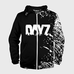 Ветровка с капюшоном мужская Dayz брызги красок, цвет: 3D-белый