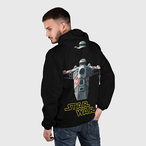 Мужская ветровка Star Wars - Ai / 3D-Белый – фото 4