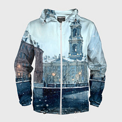 Мужская ветровка Зимний Питер