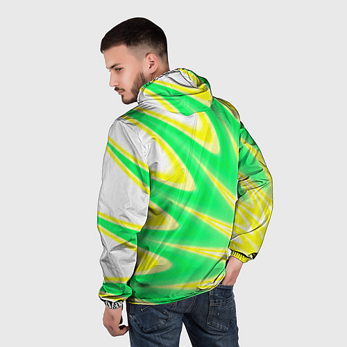 Мужская ветровка Multicolored color / 3D-Белый – фото 4
