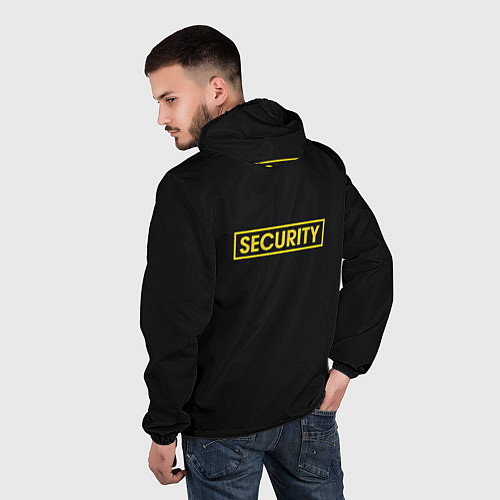 Мужская ветровка Форма SECURITY / 3D-Белый – фото 4