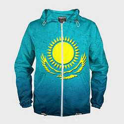Мужская ветровка Флаг Казахстана