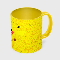 Кружка цветная Pikachu