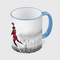 Кружка цветная Michael Jordan NBA