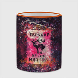 Кружка 3D Tresure of the nation(pink), цвет: 3D-оранжевый кант — фото 2