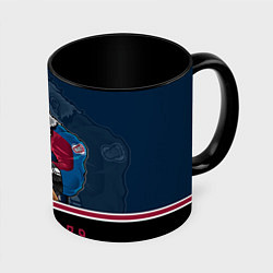 Кружка 3D Colorado Avalanche, цвет: 3D-белый + черный