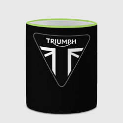 Кружка 3D Triumph 4, цвет: 3D-светло-зеленый кант — фото 2