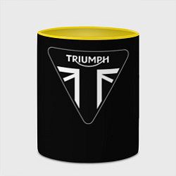 Кружка 3D Triumph 4, цвет: 3D-белый + желтый — фото 2