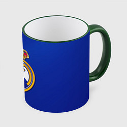 Кружка 3D Real Madrid, цвет: 3D-зеленый кант
