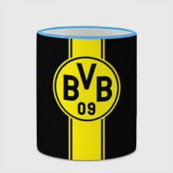 Кружка 3D BVB, цвет: 3D-небесно-голубой кант — фото 2