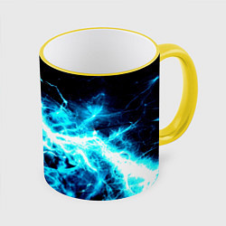 Кружка 3D Energy, цвет: 3D-желтый кант