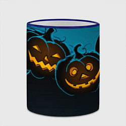 Кружка 3D Halloween3, цвет: 3D-синий кант — фото 2