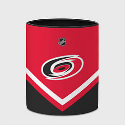Кружка 3D NHL: Carolina Hurricanes, цвет: 3D-белый + черный — фото 2