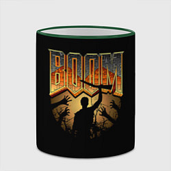 Кружка 3D Zombie Boom, цвет: 3D-зеленый кант — фото 2