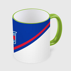 Кружка цветная NHL: New York Rangers