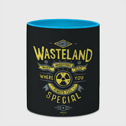 Кружка 3D Come to Wasteland, цвет: 3D-белый + небесно-голубой — фото 2