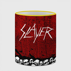 Кружка 3D Slayer Red, цвет: 3D-желтый кант — фото 2